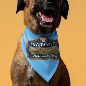 Margate NJ Pet Bandana Collar