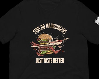100.00 Hamburger Flying T-Shirt