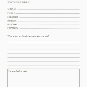 Weekly Planner & Daily Devotionals