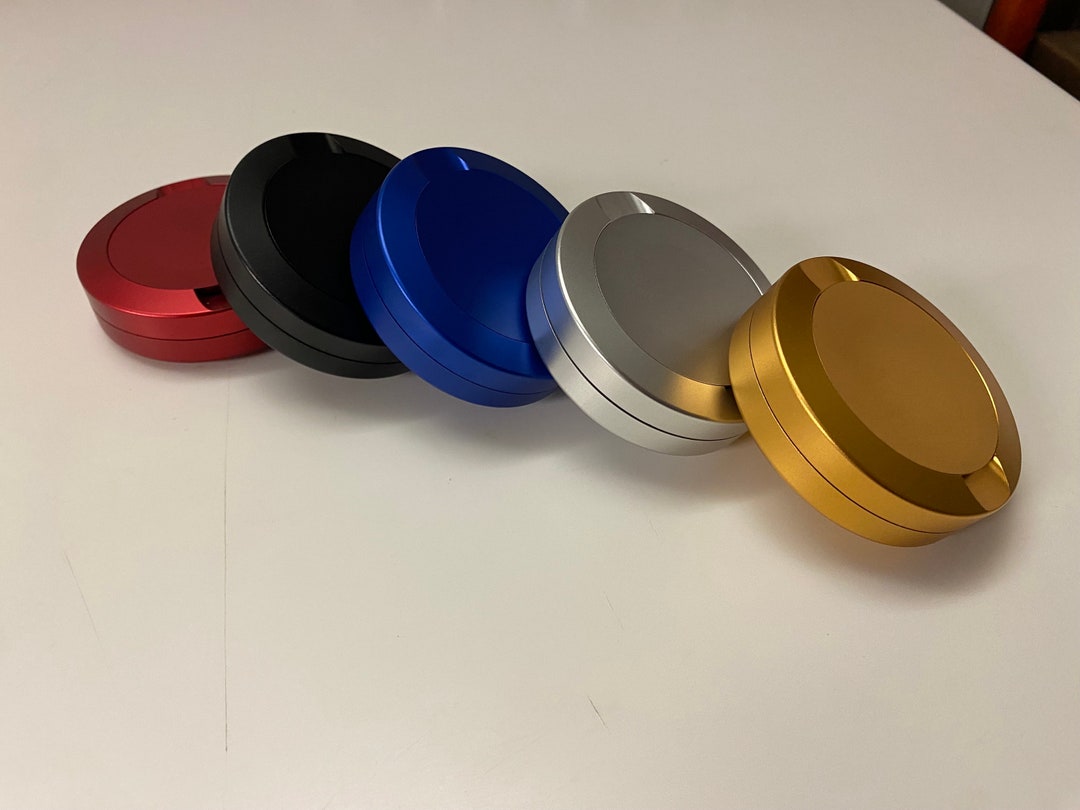 Metal ZYN Can Aluminum Milled Snus Can, Anodized Aluminum Dip Can, High