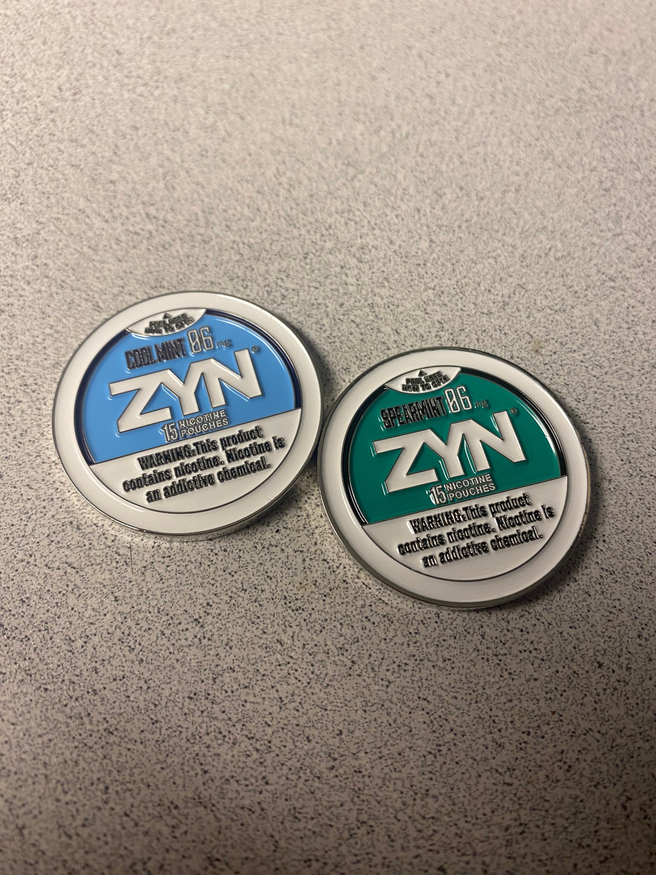 Aluminum Snus Can Snuffbox metal with Lid Customized Logo 3 Layers  Christmas Gifts zyn metal can