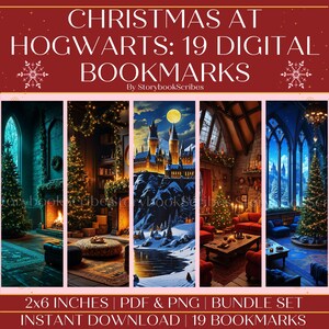 19 Jul på Hogwarts Utskrivbara Bokmärken | Direkt Nedladdning PNG PDF | Wizarding World Fantasy Bokmärken | Booktok-present till bokälskare