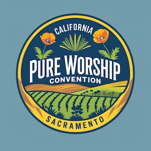 Pure Worship 2025 Special Convention | JW Sacramento Pins Printable Download | 2.5” Digital Button Design | Instant Download