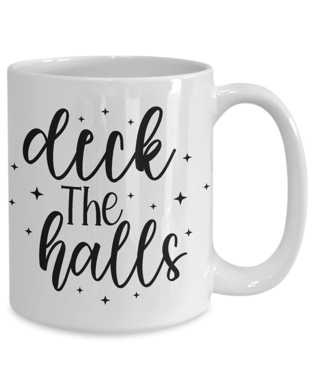 Deck the Halls Christmas Coffee Cup Gift Ideas for Mom or Etsy