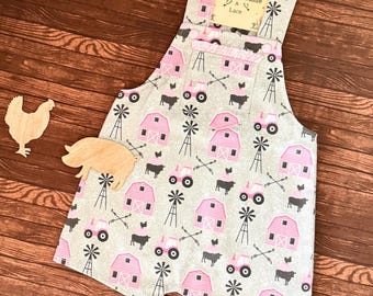 Farm Girl Baby Outfit