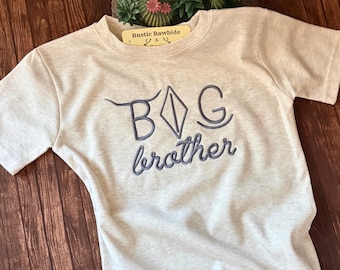 Western Ranch Brand Sibling Shirt: 3 Color Options