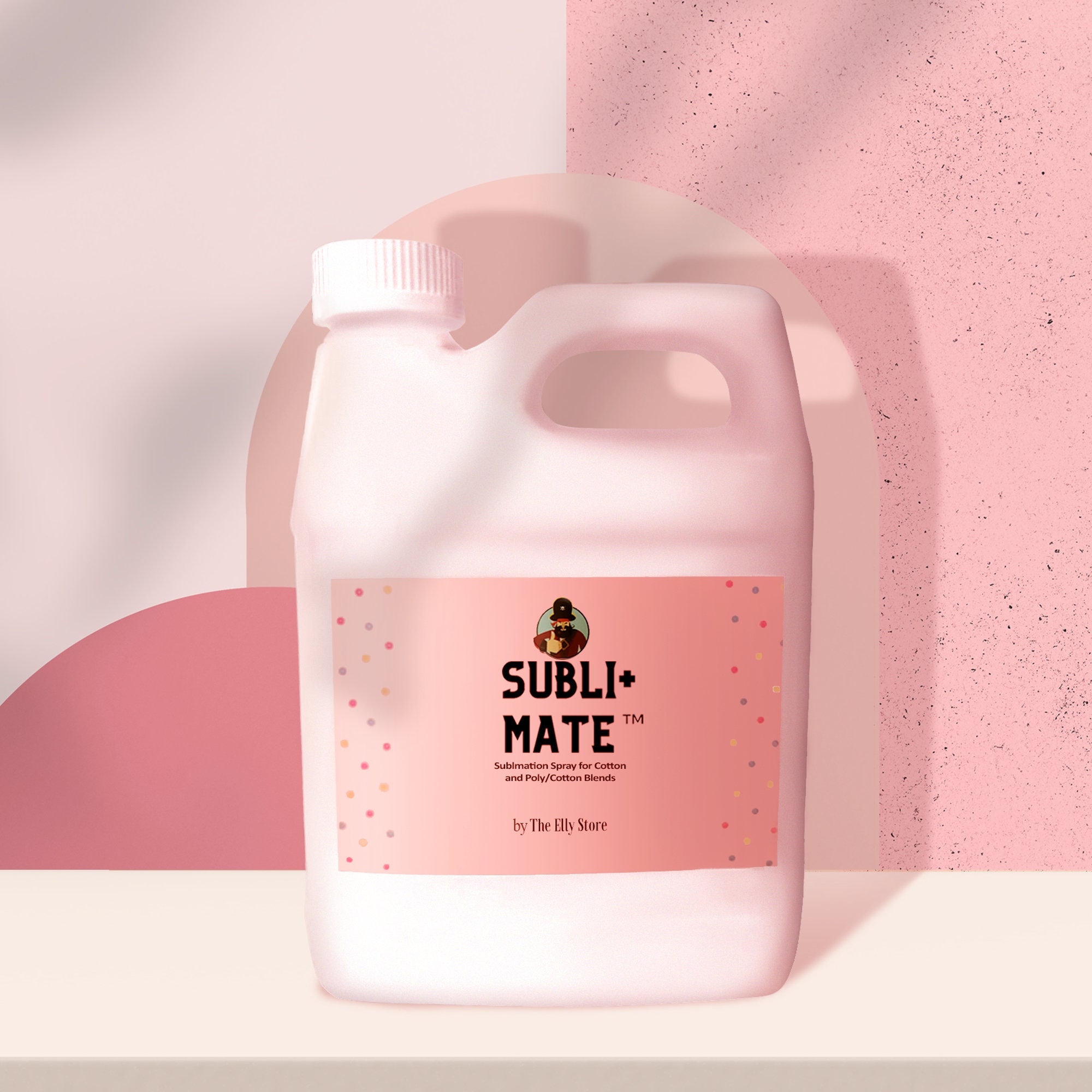 Subli+mate Sublimation Spray 32oz /1 Liter Canister with Sprayer for Cotton Fabrics, Other