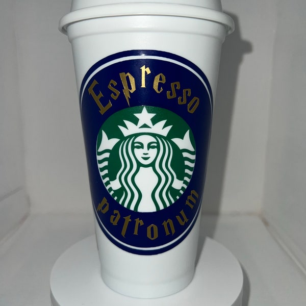 Starbucks Cup, Starbucks, Hot Cup, Cold Cup, Becher, Kaffee, Personalisiert, Vinyl, Harry Potter