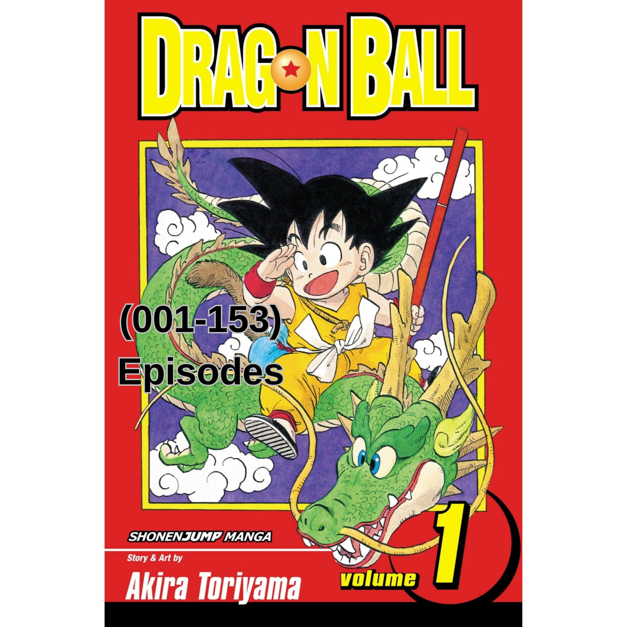 Dragon Ball Z Complete Series 001-291 Episodes in USB Drive 