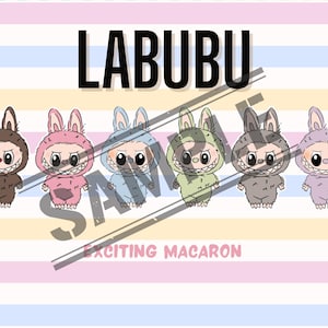 Labubu template 20oz straight tumbler