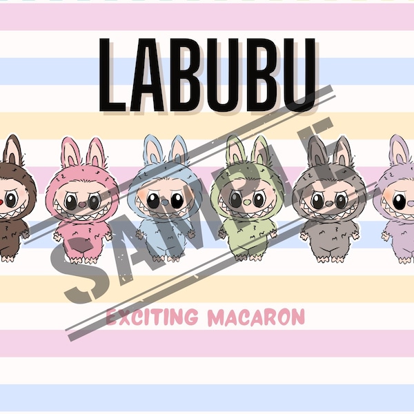 Labubu Template Etsy Labubu Template Etsy