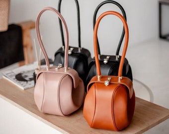 Sac Gabriela Hearts. Sac en cuir personnalisé