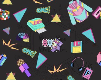 80 年代のデジタル スクラップブック キットが大好きです。1980 80 年代のデジタル スクラップブック キットが大好きです。1980
