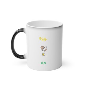 Color-changing Mug, Funny Riddle Reveal When Hot Drink Turns Cold ...