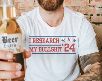 Truth First 24 presidentiële politieke campagne-T-shirt