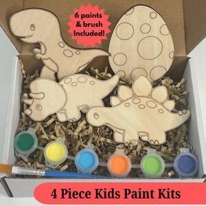Dinosaur Craft Kits for Kids, Dino Paint Kits, Kids Crafts, DIY crafts for kids, painting crafts for kids