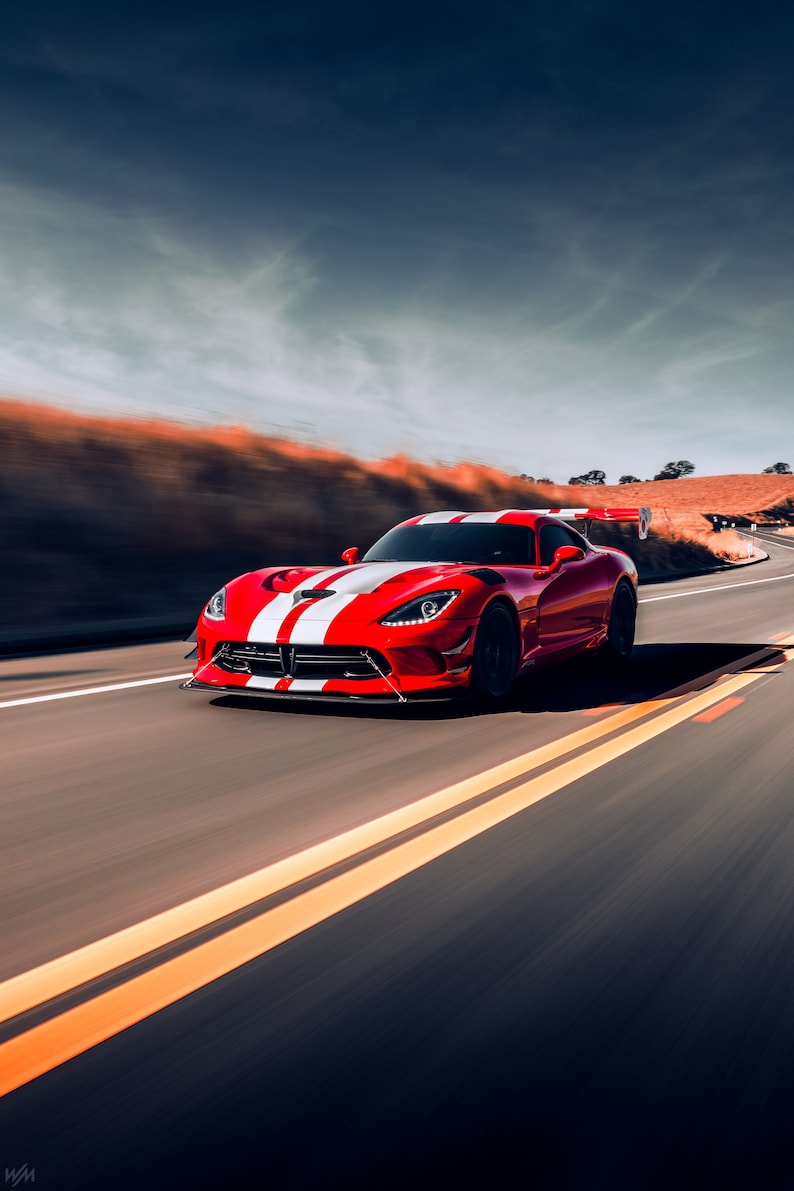 Affiche ICONIC DODGE Viper main image 1