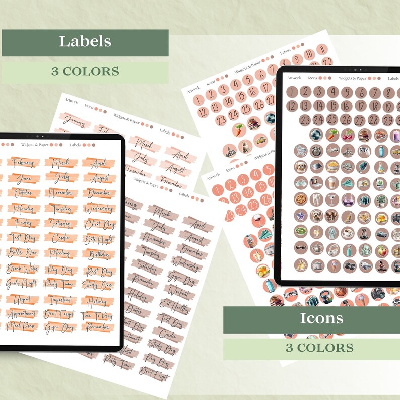 September Goodnotes Stickers September Digital Stickers for Goodnotes ...