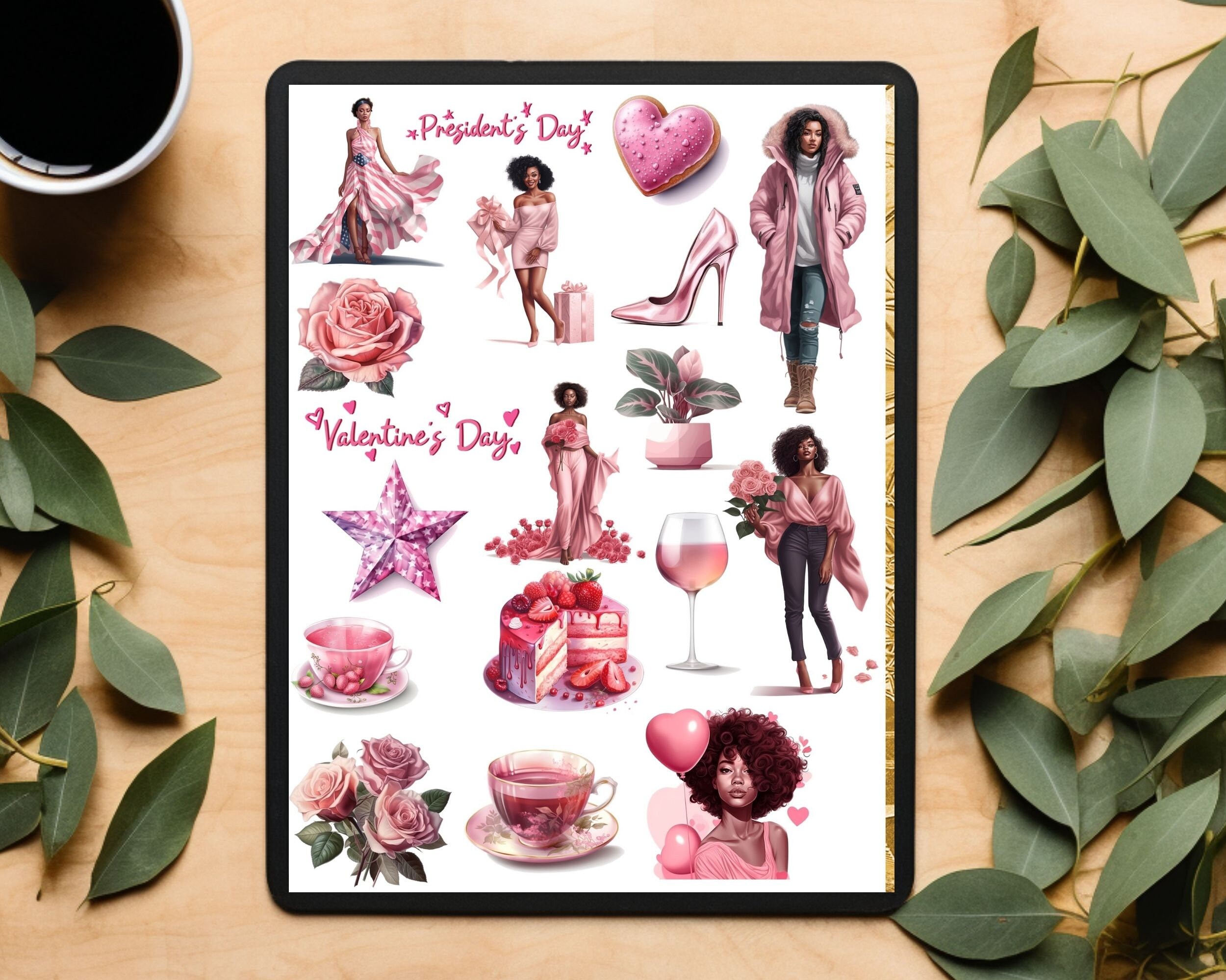 February Goodnotes Stickers Holidays Digital Sticker for Goodnotes | 49 ...