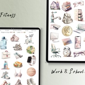 Everyday Aesthetic Digital Planner Stickers | 760 GOODNOTES Stickers ...