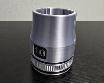 3D Printed 10mm Socket Can Holder: Automotive Gift