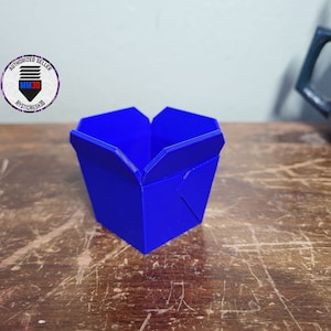 Mini Take-out Storage box/ 3D Printed / Storage / Office / MysticMesh3D