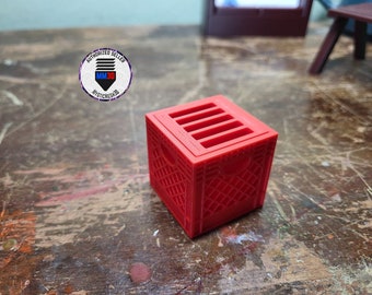 3D Printed Mini Crate - Nintendo Switch Cartridge Storage