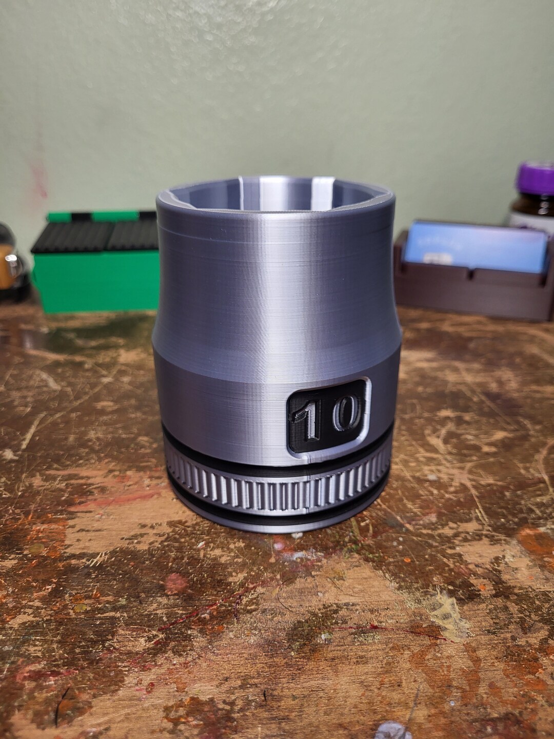 3D Printed Can Koozie 10mm Socket, Perfect Snug Fit for 12oz Cans / Mandicreally / Etsy