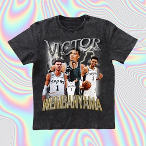 Maglietta stile vintage di VICTOR WEMBANYAMA anni &#39;90