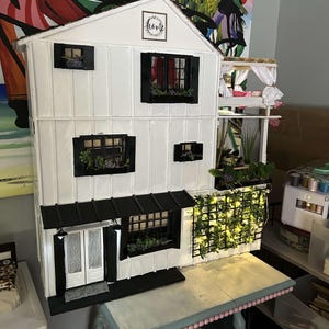Modern poppenhuis