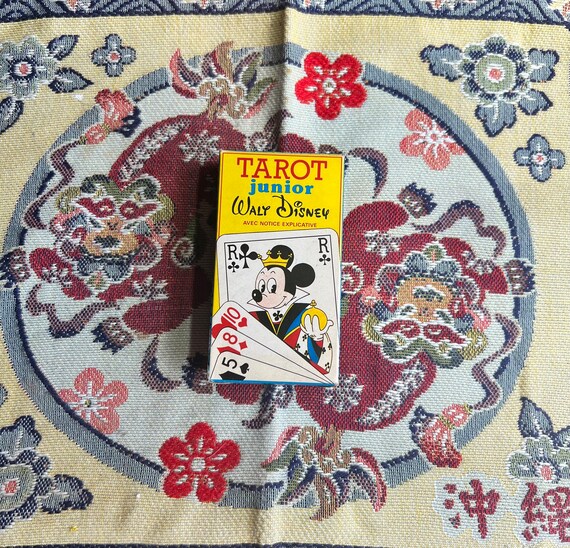 ULTRA RARE (1979) Disney “tarot Junior” by GRIMAUD Made in