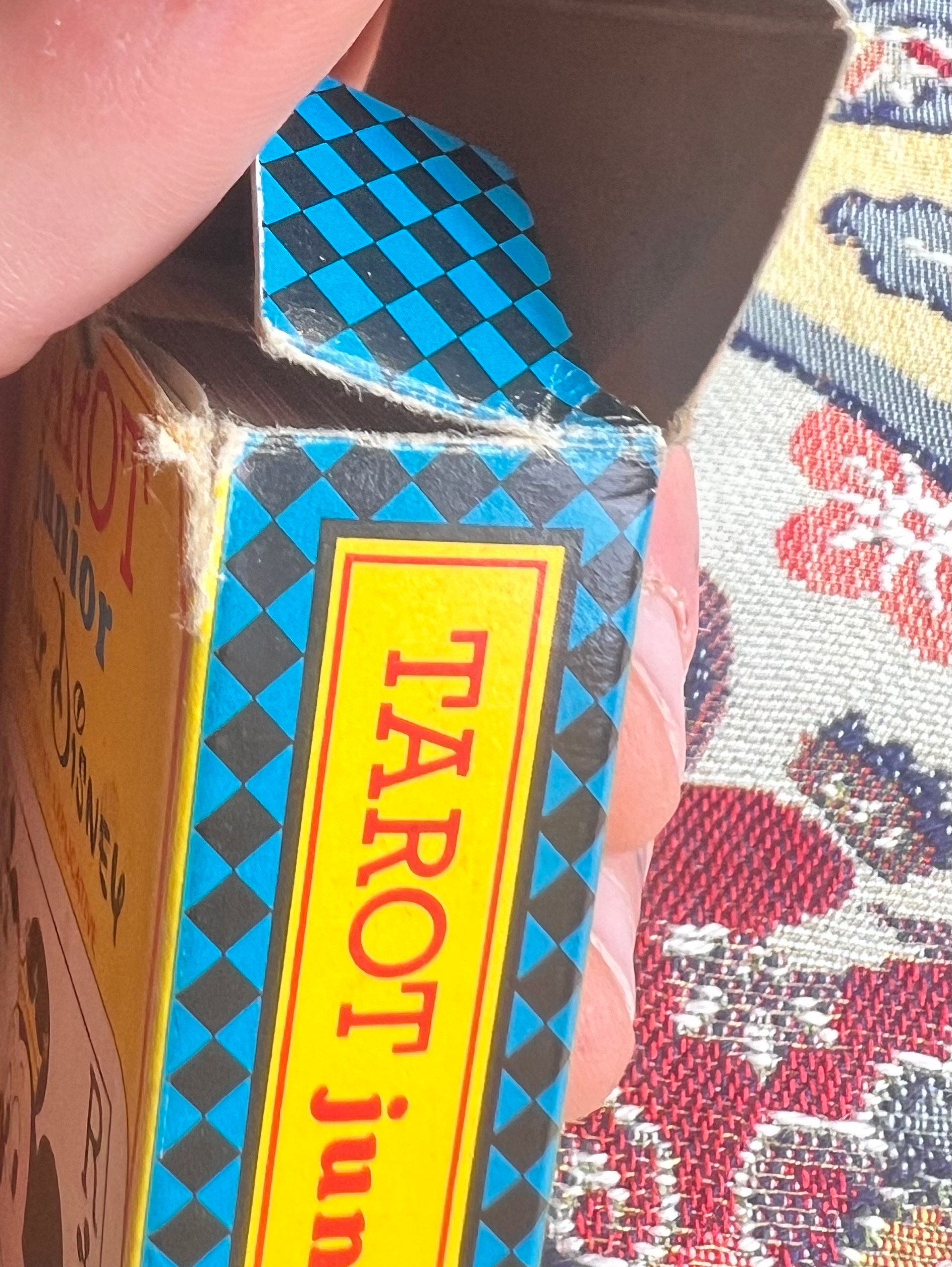 ULTRA RARE (1979) Disney “tarot Junior” by GRIMAUD Made in France