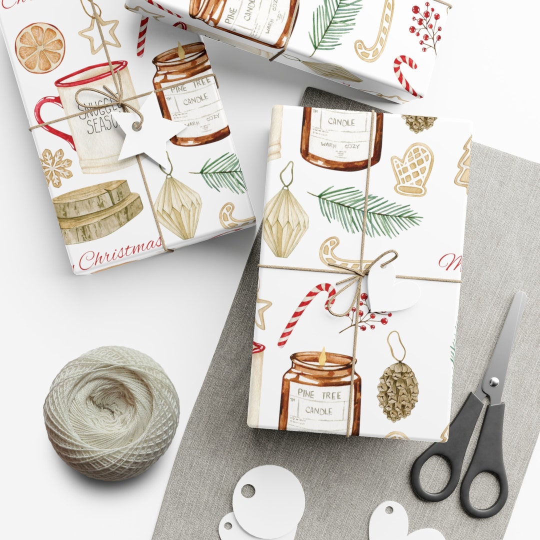 Fish Christmas Wrapping Paper 