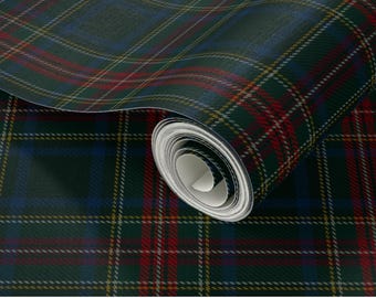 Ralph Lauren Tartan Plaid Christmas, Tartan Vintage Classic Christmas Wrapping paper, Plaid Holiday GIft Wrap, Holiday Home