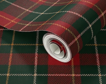Royal Tartan Plaid Christmas, Ralph Lauren Vintage Classic Christmas Wrapping paper, Plaid Holiday GIft Wrap, Holiday Home