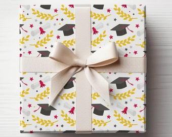 Graduation Wrapping Paper, Class of 2024 Gift Wrap, Graduation Gift Wrap, Gifts for Graduates