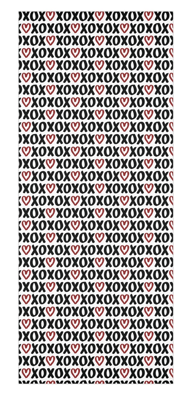 Xoxo Wrapping Paper, Valentine Gift Wrap, Wrapping Paper, Valentine's Day Gift, Gifts for Her, Birthday Gift wrap, Tween gift image 5