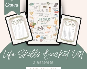 Life Skills Bucket List Bundle