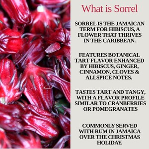 Joy's Island Spice Jamaican Sorrel Hibiscus Elixir /Award-Winning NonAlcoholic Botanical Aperitif/ Mocktail Mixer /Caribbean Hibiscus Ginger image 3