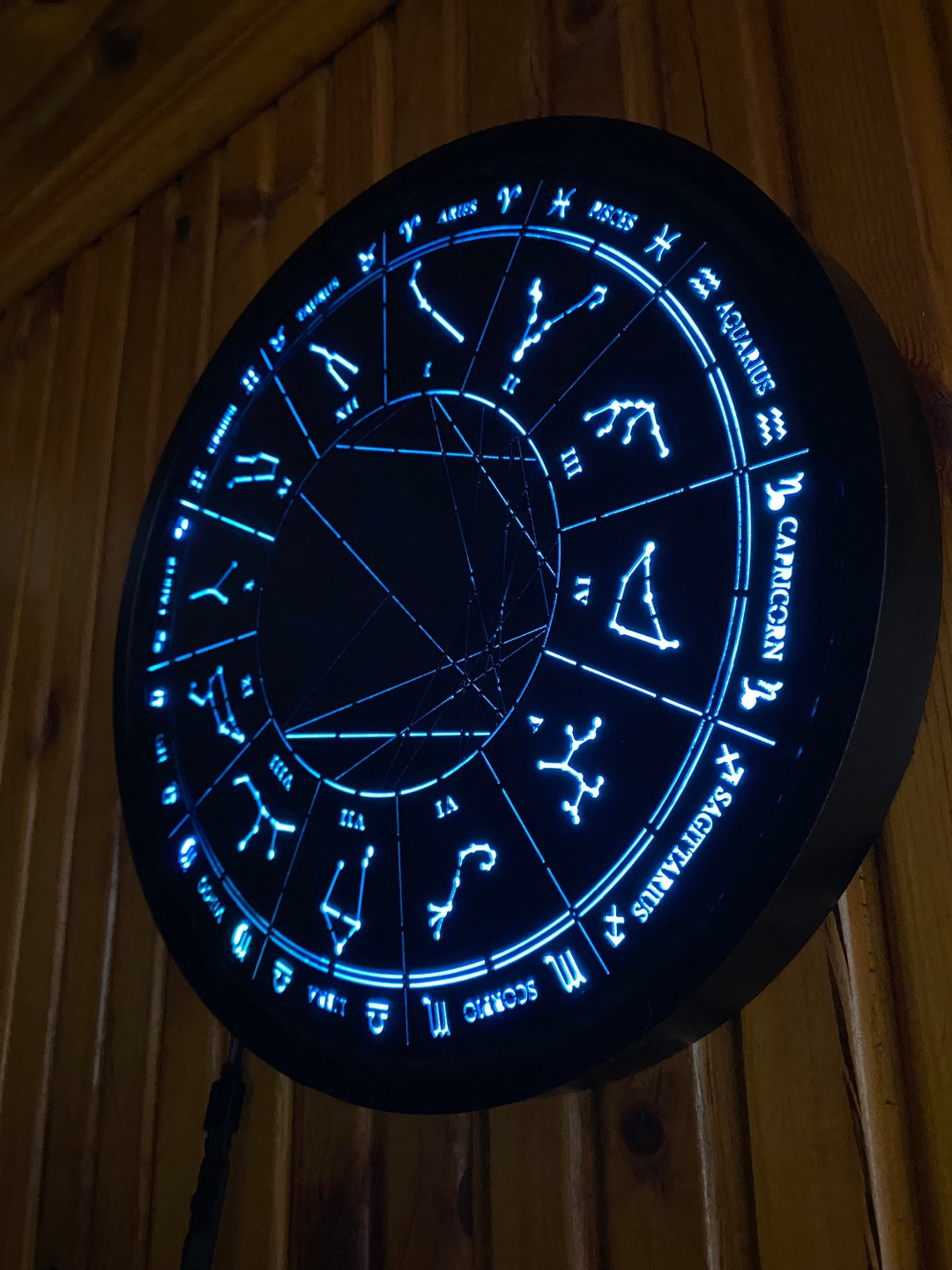 Custom Astrology Birth Chart Art Personalized Astrology Gifts