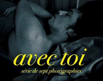 Enveloppe "Avec toi" (sept photographies 15X15)