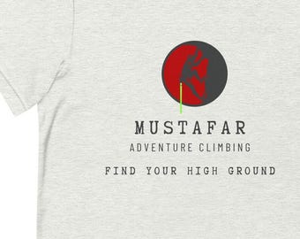 Star Wars 'High Ground' Meme Shirt, Mustafar Climbing Tee