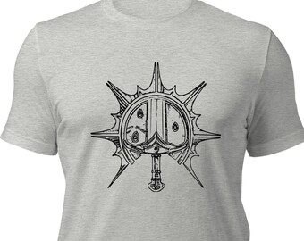 Baldur's Gate Fighter Icon Shirt, D&D Gaming Tee