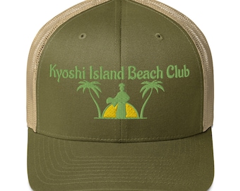Avatar Kyoshi Island Hat, Earth Kingdom Trucker Cap