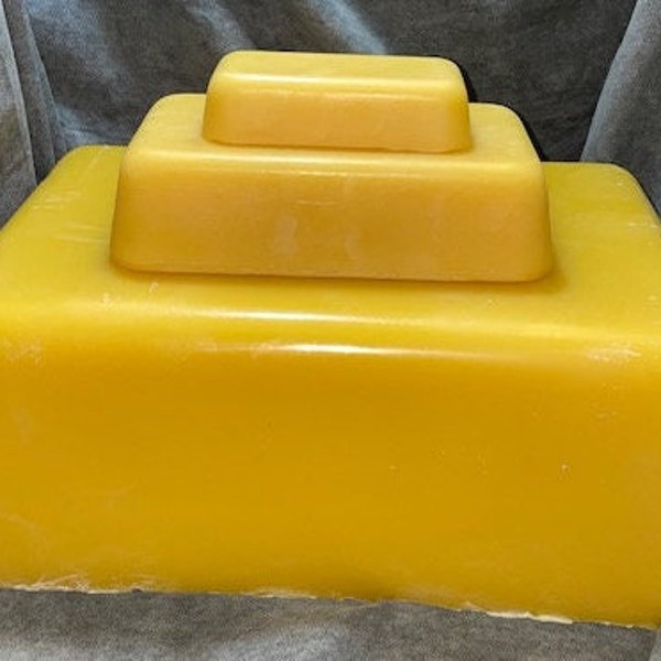 100% Canadian Filtered Bright Yellow Beeswax