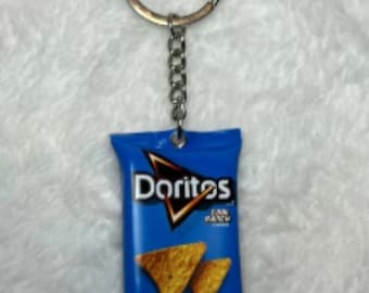 Snack Keychain, Chip Keychain, Novelty Keychain, Fun Keychain