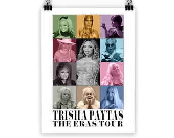 Afiche de la gira Eras de Trisha Paytas *Actualizado*