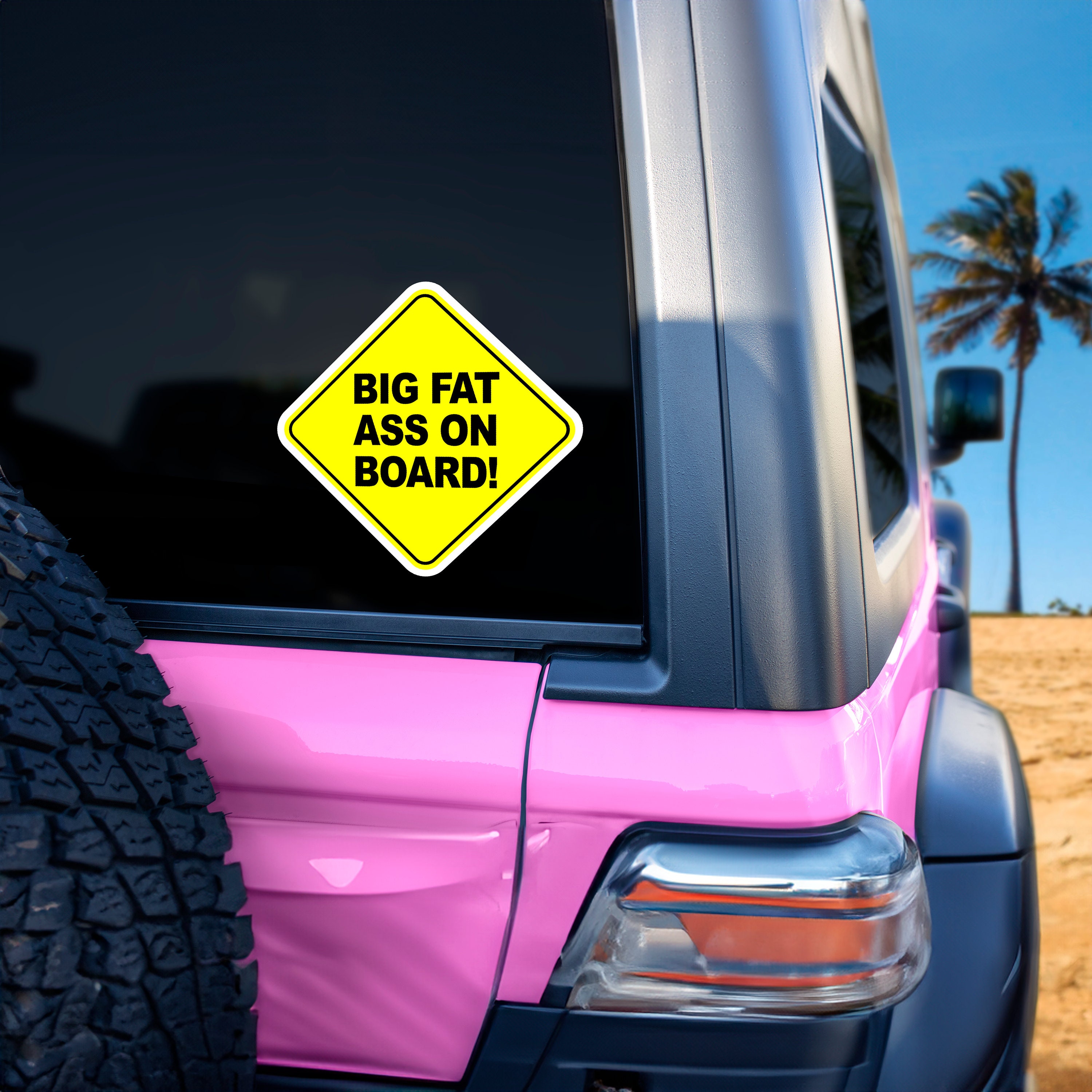 CafePress "Wide Load" Rectangle Bumper Sticker - 4mil Vinyl Decal For Car, Laptop, Window (Choose Small Or Large)