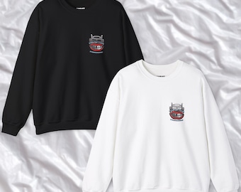 Sudadera de cuello redondo con meme de camiones de Tokio Toni