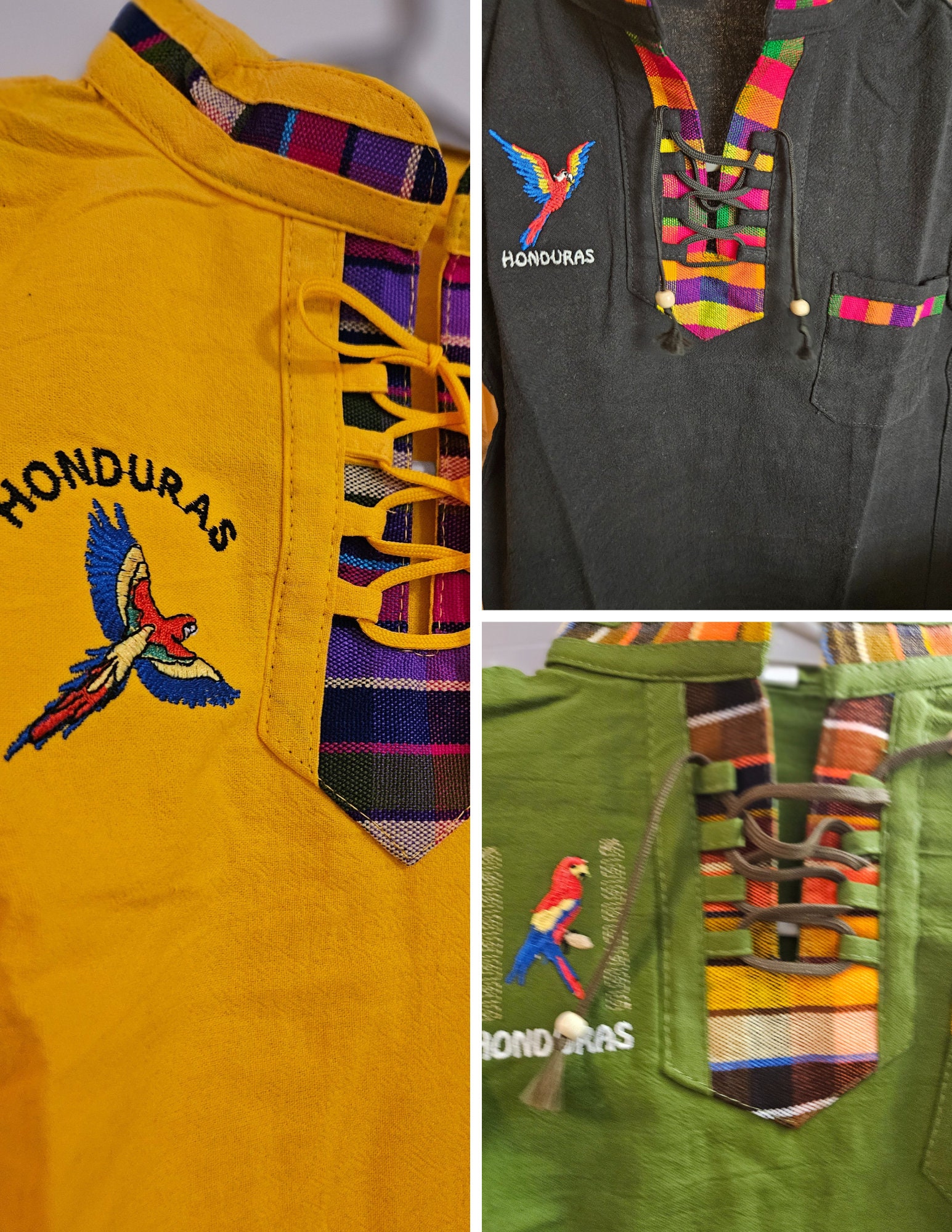 Camisas Típicas De Honduras Etsy